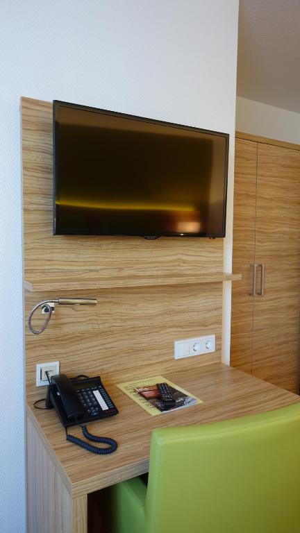 TV a/nebo společenská místnost v ubytování Hotel Prinz Heinrich