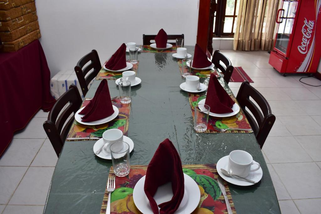Restaurace v ubytování Nuwara Eliya Hills Rest