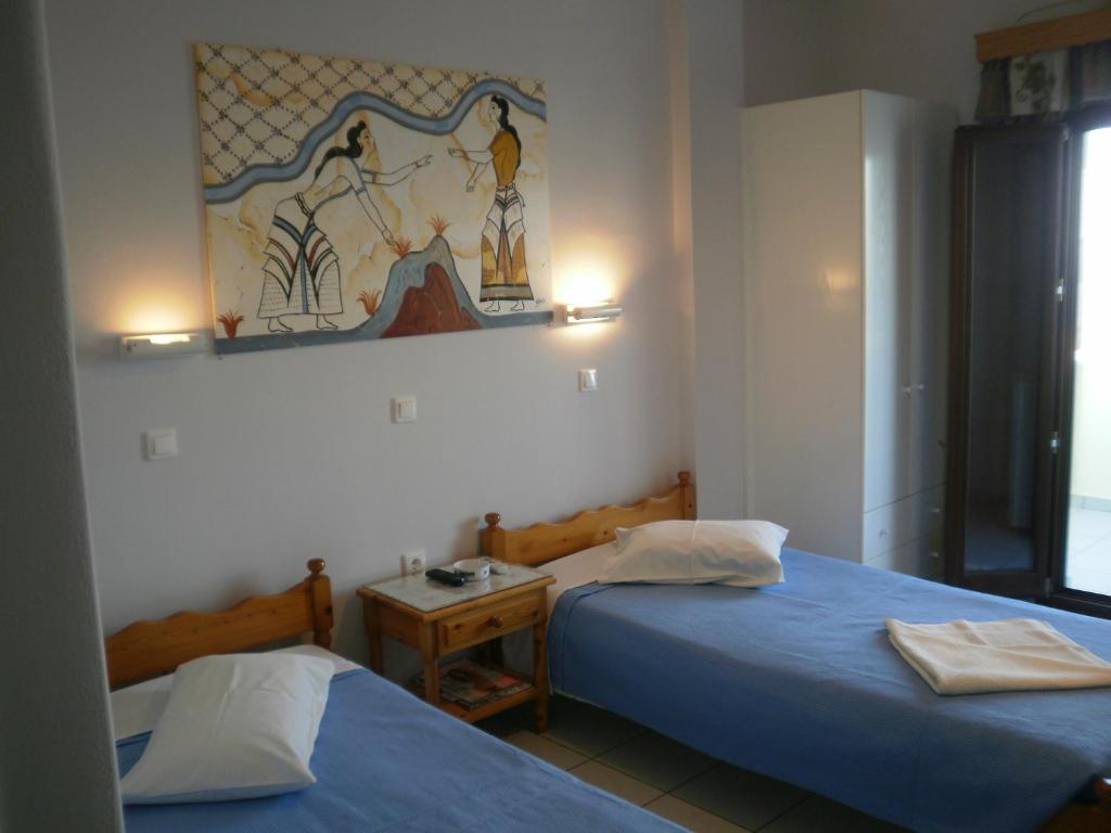 A bed or beds in a room at Villa Stella