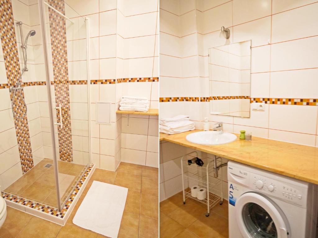Łazienka w obiekcie Ruterra Apartment Cimburkova