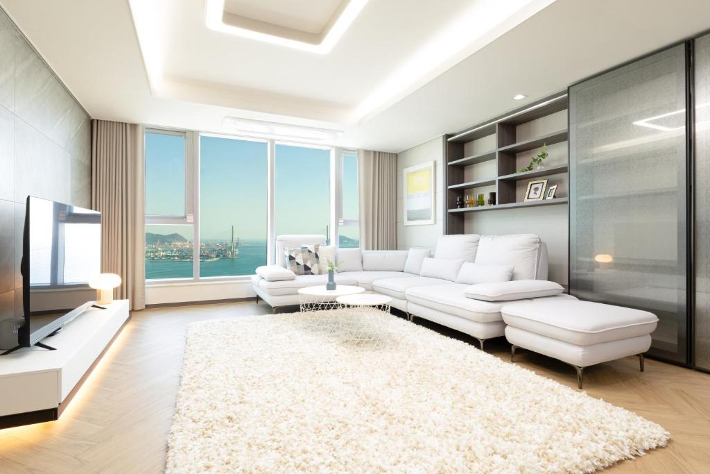Brown Suites Busan Station - Familiensuite Mit Meerblick A