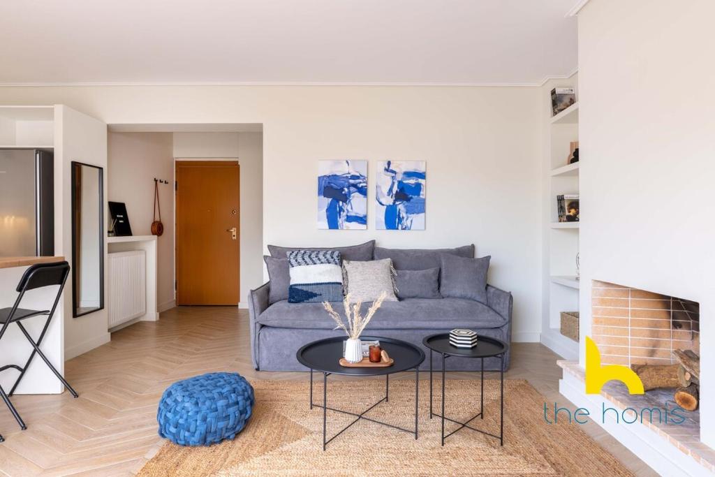 Sky-High Athenian Elegance Retreat With Views!