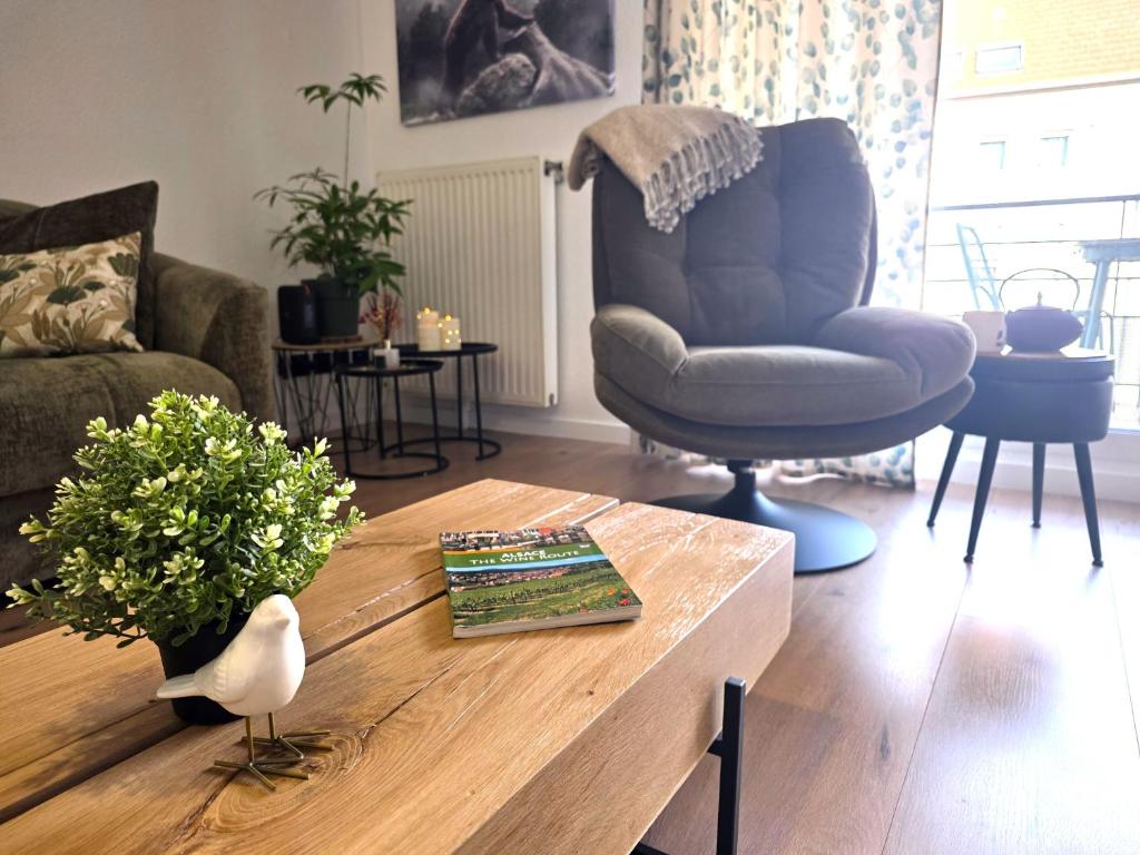 Gîte Forestier - T2 Cosy avec Terrasse & 2 Parkings privatifs -Centre ville- Classement ministériel 4 étoiles – photo 12