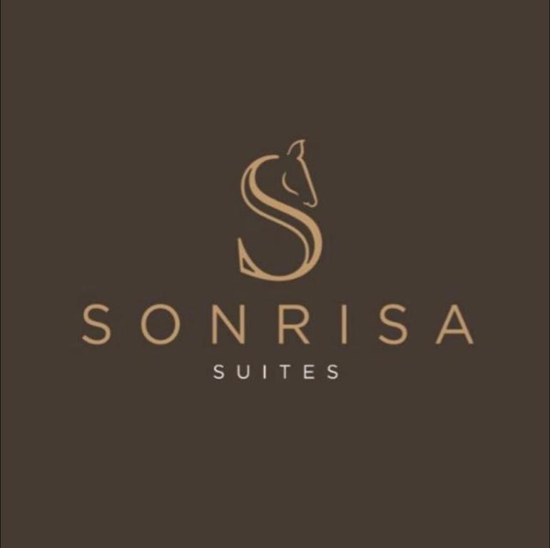 a letter s logo on a brown background at Sonrisa Suites in Taranto