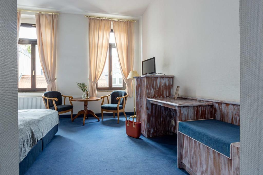Hotel Mauritius - Im Herzen von Crimmitschau - Frühstück buchbar - Fahrradbox - Camera Doppia Economica