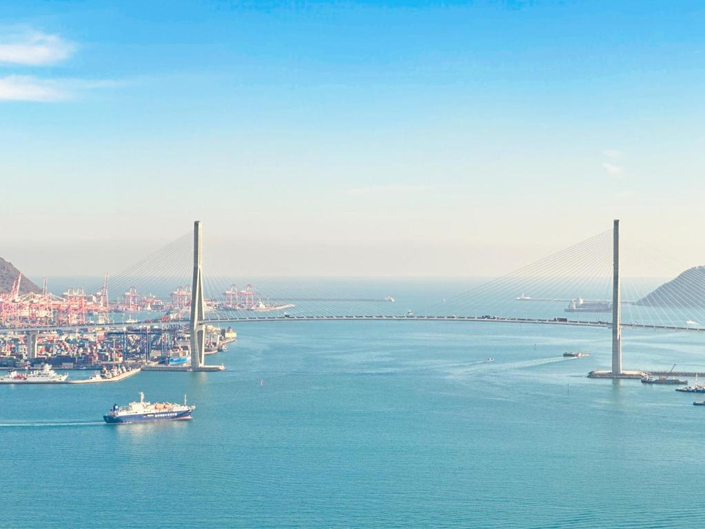 Brown Suites Busan Station - Verbindungssuite Mit Meerblick A