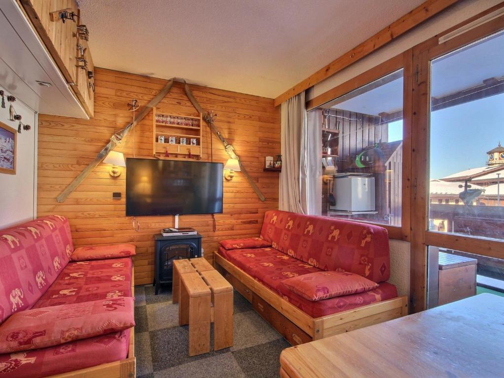 Studio central avec balcon à Belle Plagne, 4 pers