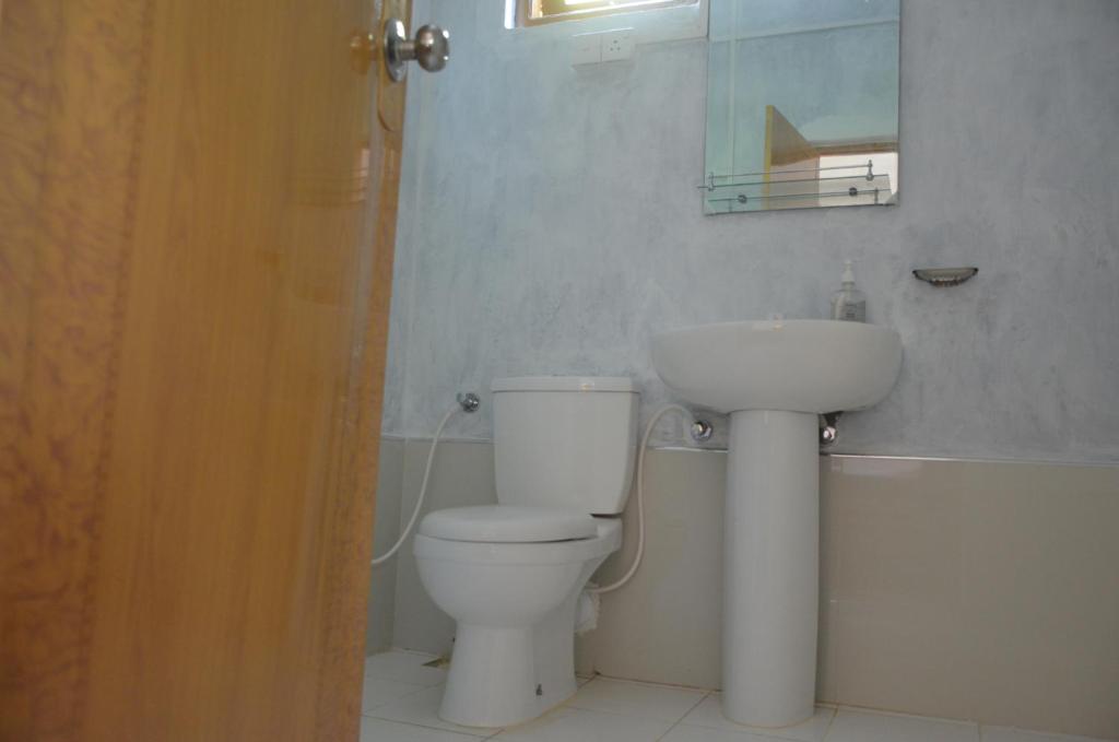 Koupelna v ubytování Yaye Guest House