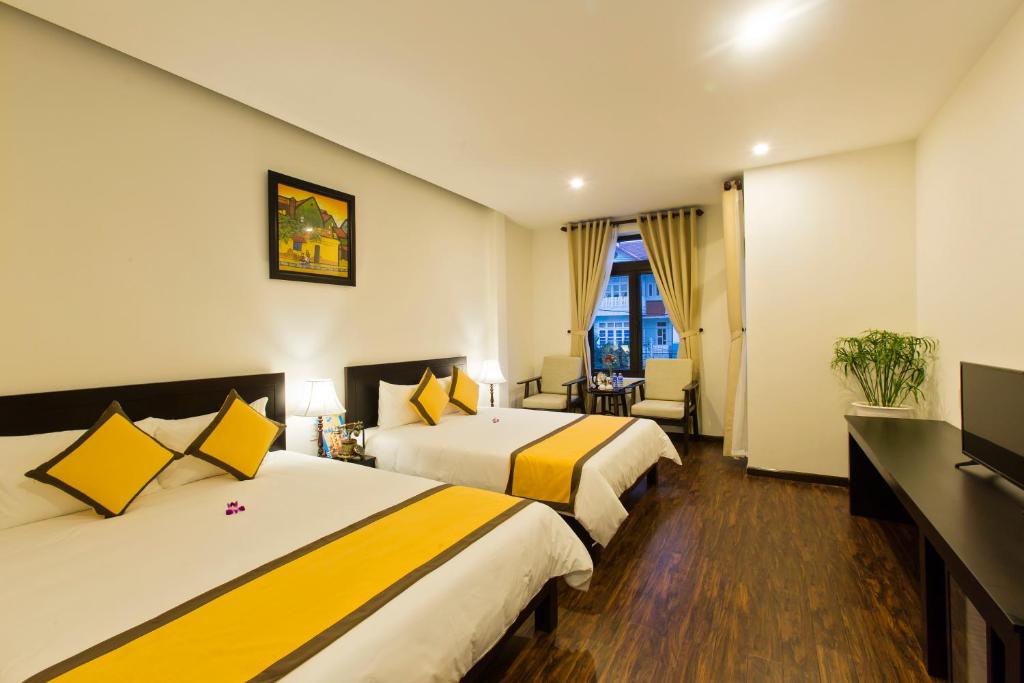 Hoi An Hai Au Boutique Hotel - Familiesuite Met Balkon