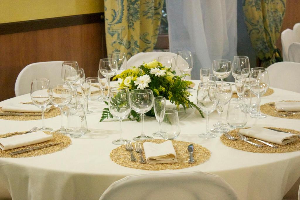 Nápoje v ubytování Hotel Antico Residence Roma