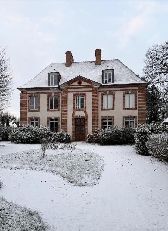 Maison Mansel v zimě