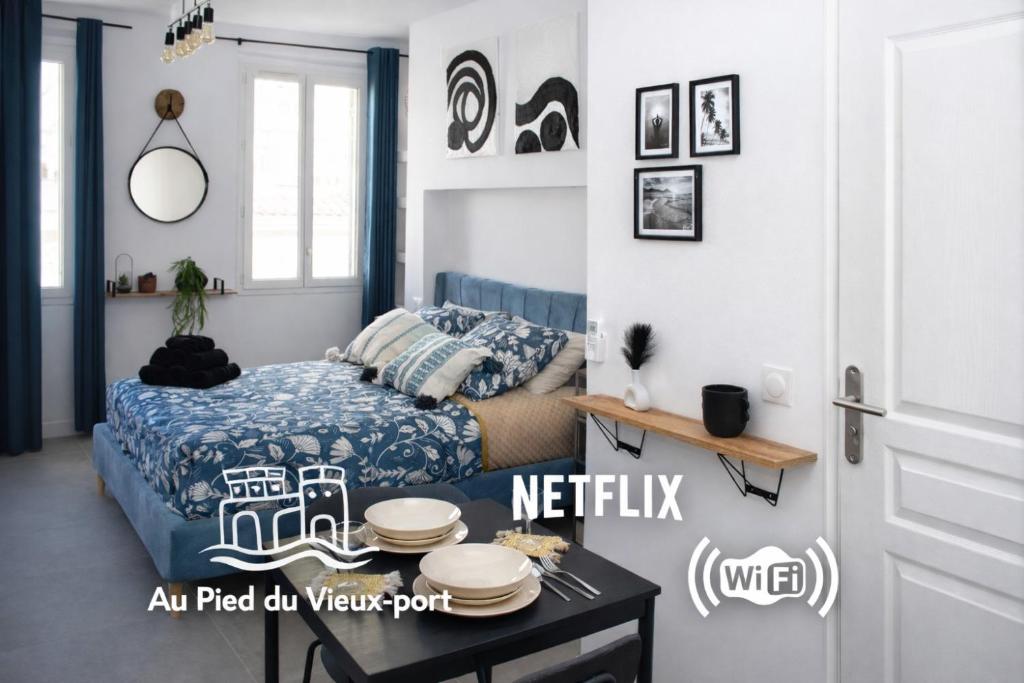 Au Cœur du Vieux-Port Marseille - escapade Chic Climatisé Netflix