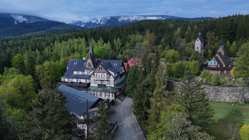 Dabas ainava of the bed and breakfast tuvumā