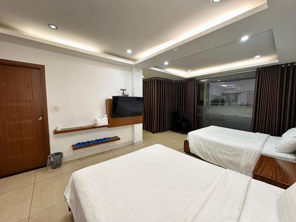 Phòng Deluxe Có 2 Giường Cỡ Queen