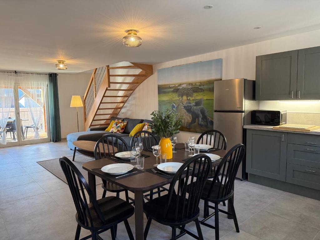 Maison Bleue, Appartements Thann centre, proche vignoble, terrasse avec vue – photo 26
