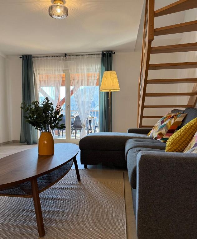 Maison Bleue, Appartements Thann centre, proche vignoble, terrasse avec vue – photo 12