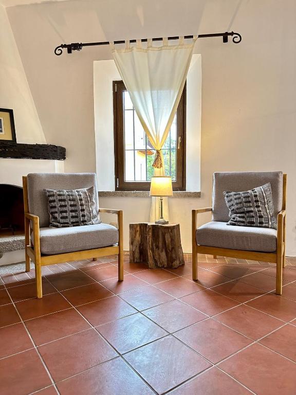 Zona d'estar a Villa Manantial