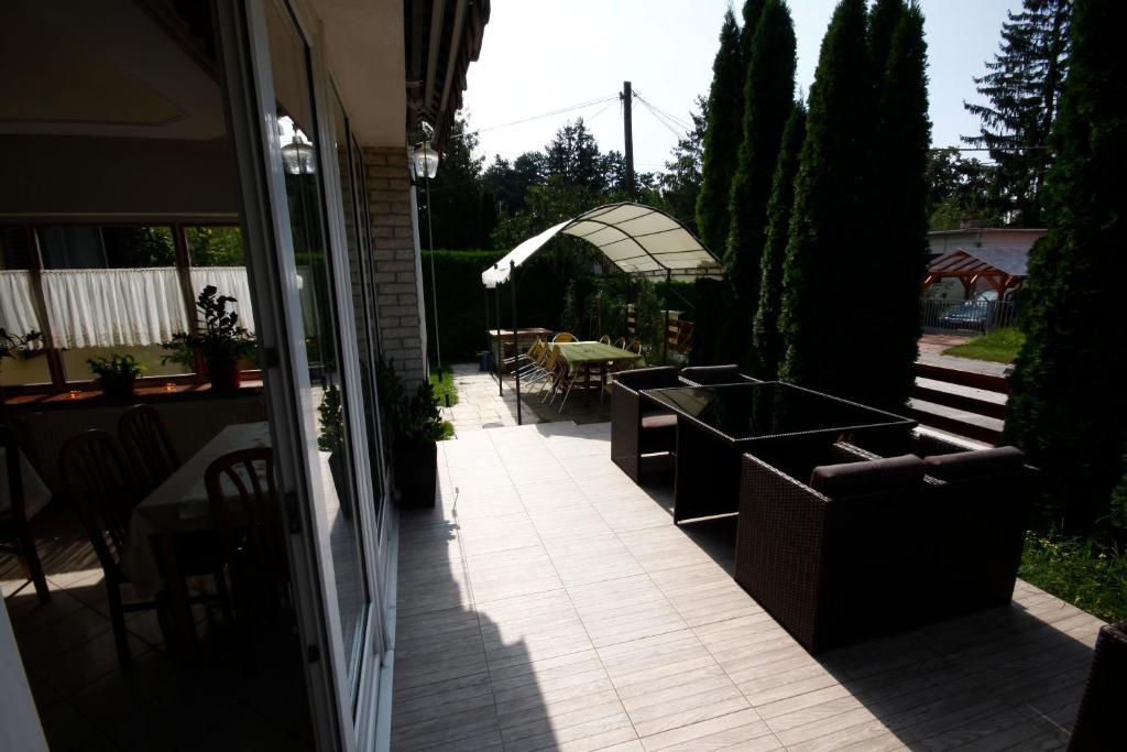 Zahrada ubytování Parti Panzió