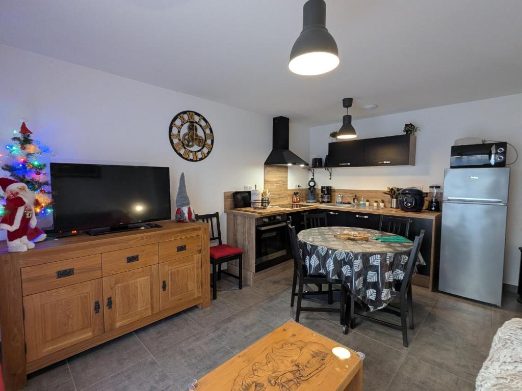 Appartement cocooning au cœur des Hautes-Vosges avec terrasse et parking privé