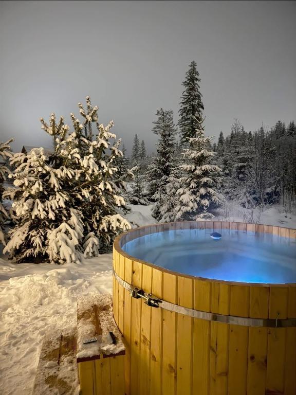 Góralska Chata przy Dolinie Chochołowskiej - gorąca balia