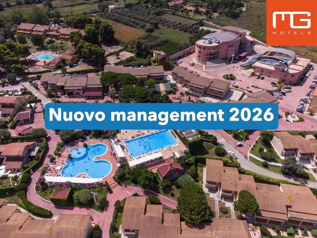 a villa in a resort with a swimming pool at Villaggio Hotel Club La Pace in Tropea