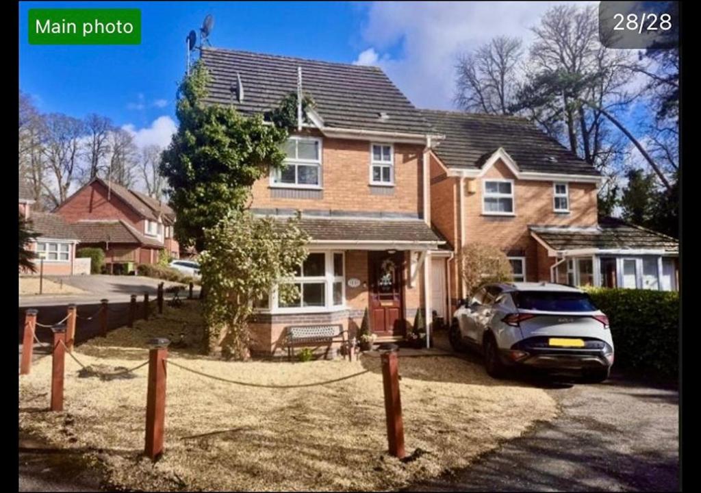 a house with a car parked in front of it at Riverside in Maidstone