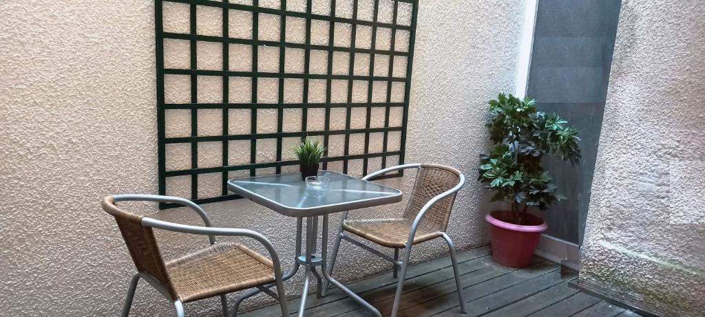 Studio Coeur de Bordeaux Terrasse Wifi gratuit