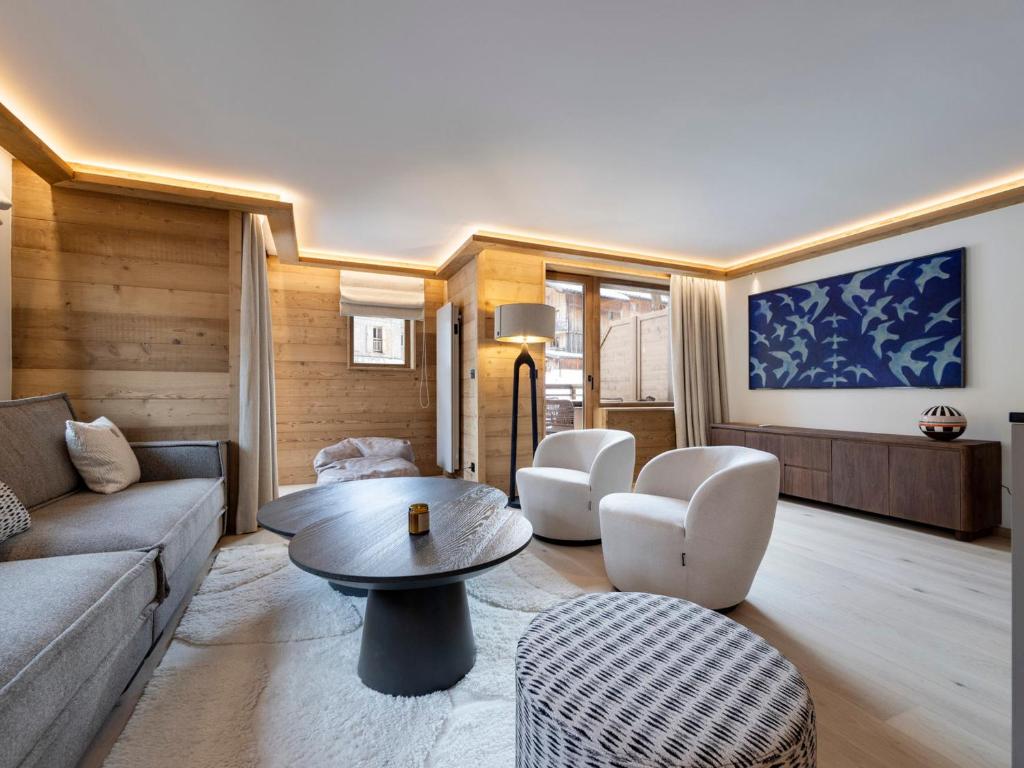 Duplex alpin 120 m², 4 chambres, cheminée à Val d'Isère