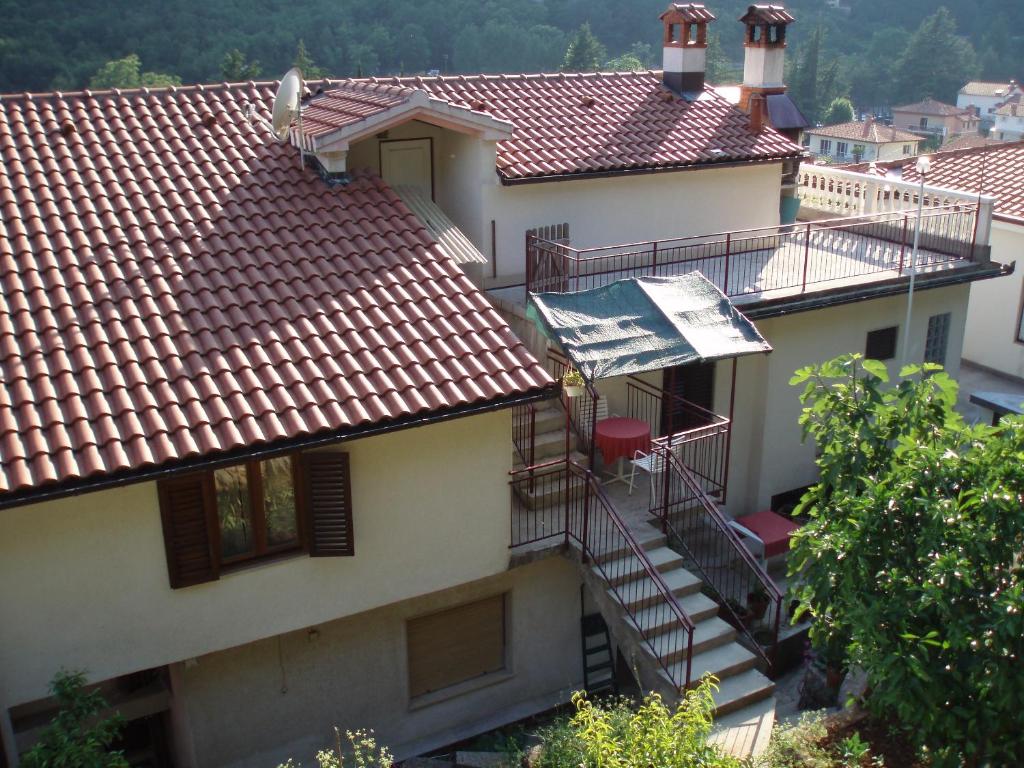Budova, kde se apartmán nachází