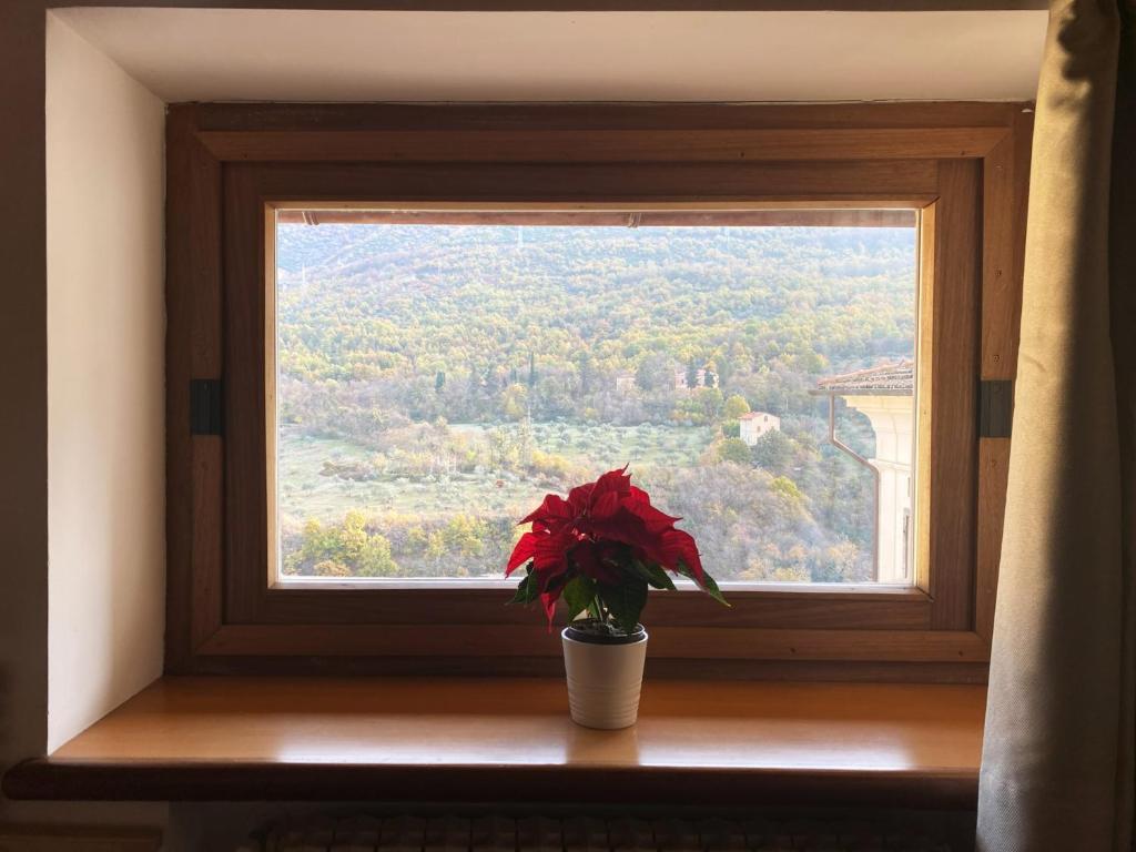 Il Giardinetto di Pettorano - Habitación Doble Con Vistas A La Montaña