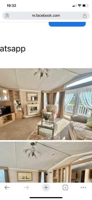 a living room with a couch and a table at Rimmie's Retreat, Cresswell Towers in Cresswell