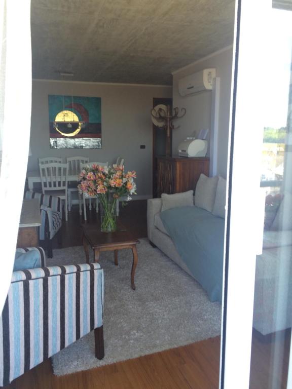 Posezení v ubytování Apartamentos Terrazas de Talca