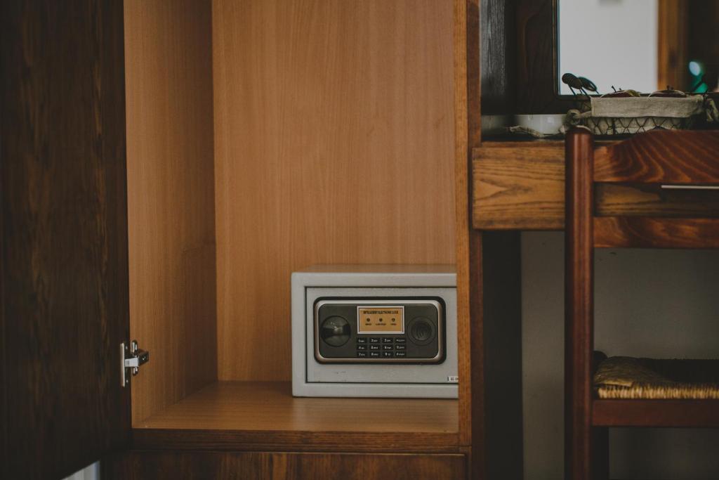 Kuchyň nebo kuchyňský kout v ubytování Alkisti City Hotel