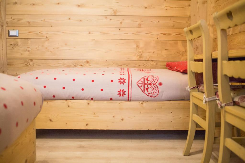 Postel nebo postele na pokoji v ubytování Albergo Rotenthal