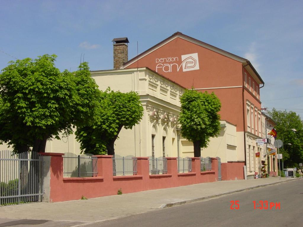 Budova, kde se penzion nachází