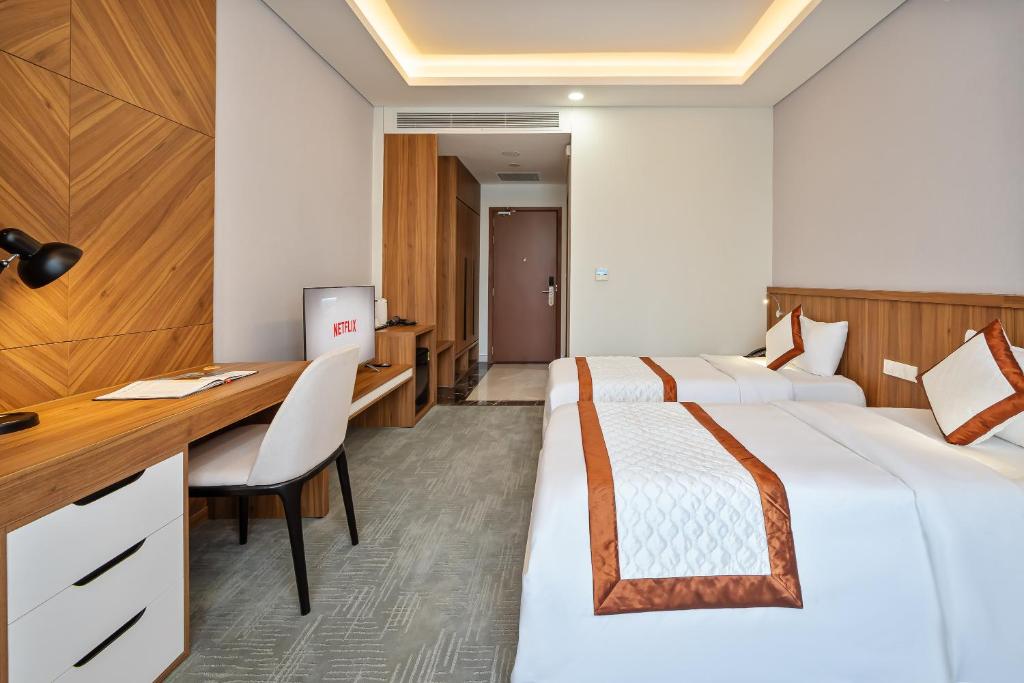 Phòng 2 Giường Đơn Có Tầm Nhìn