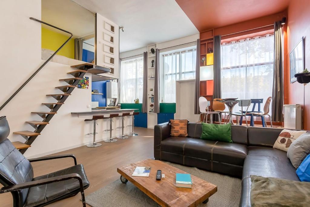 Superb Loft with unique design heart of Lyon