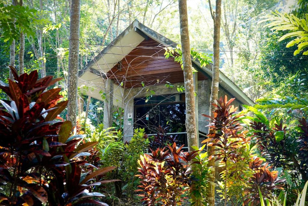 Jardí fora de Maewin Resort