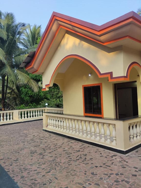 a small house is planning to be built at Grace Green Holiday Home in Benaulim