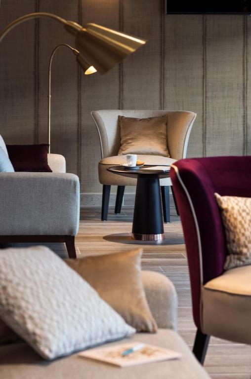 Posezení v ubytování Hôtel Valdys Thalasso & Spa - la Baie
