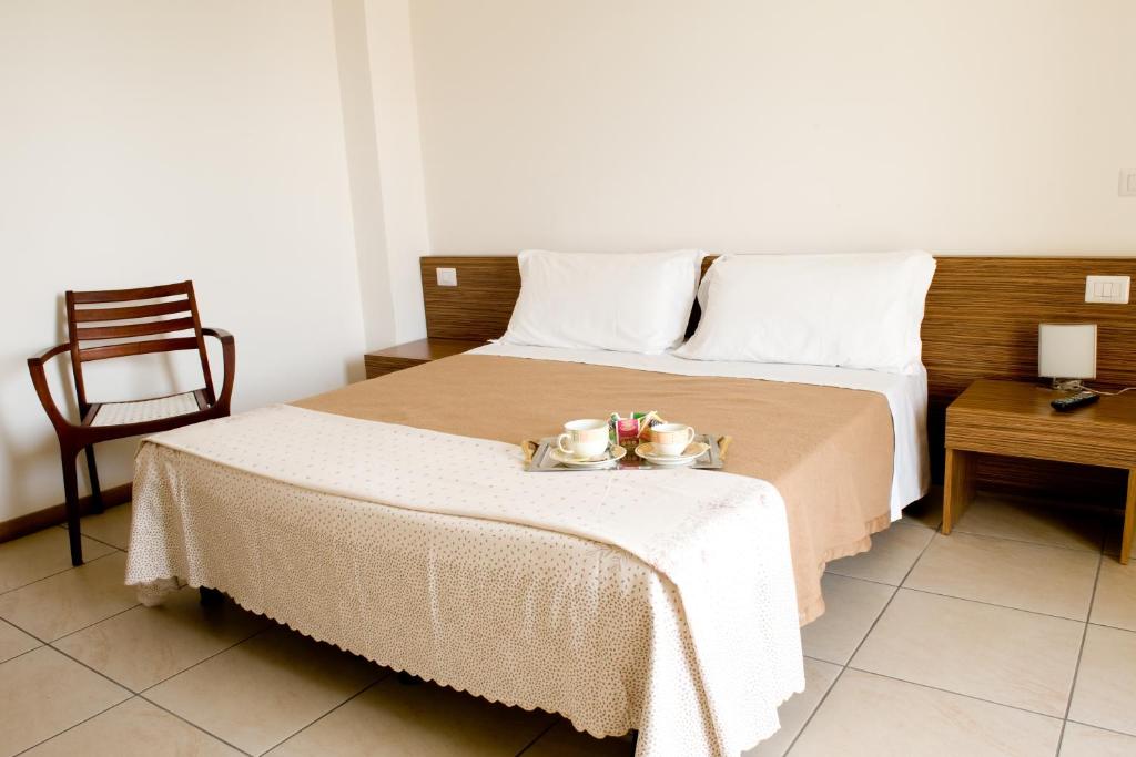 Postel nebo postele na pokoji v ubytování B&B Daniel