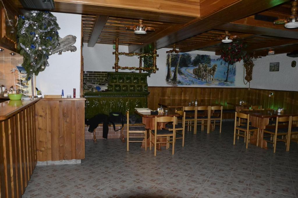 Restaurace v ubytování EkoTurizem Viženčar