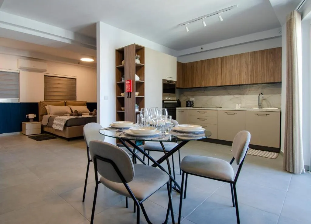 Luxury High-Floor Studio Escape with Balcony