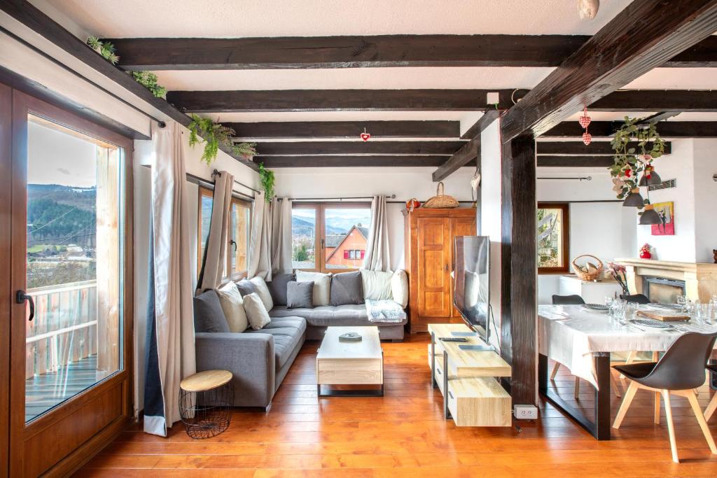 Le Chalet Panoramique Jaccuzi Parking Vue Montagne – photo 35