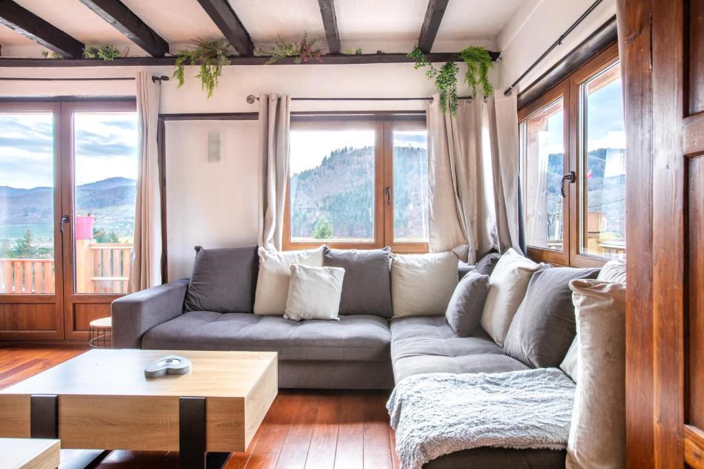 Le Chalet Panoramique Jaccuzi Parking Vue Montagne – photo 32