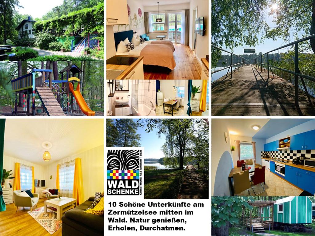 Waldschenke Stendenitz Übernachten im Wald am See - Housity