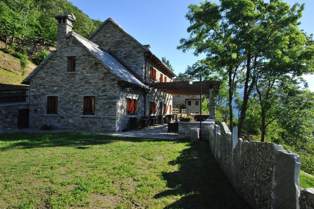 Budova, v ktorej sa dom na vidieku nachádza