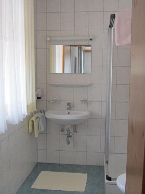 Koupelna v ubytování Wirtshaus zum Wiesejaggl