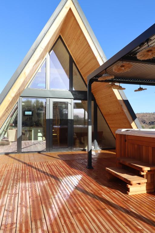 L'Amoré - Cabane en A avec spa privatif