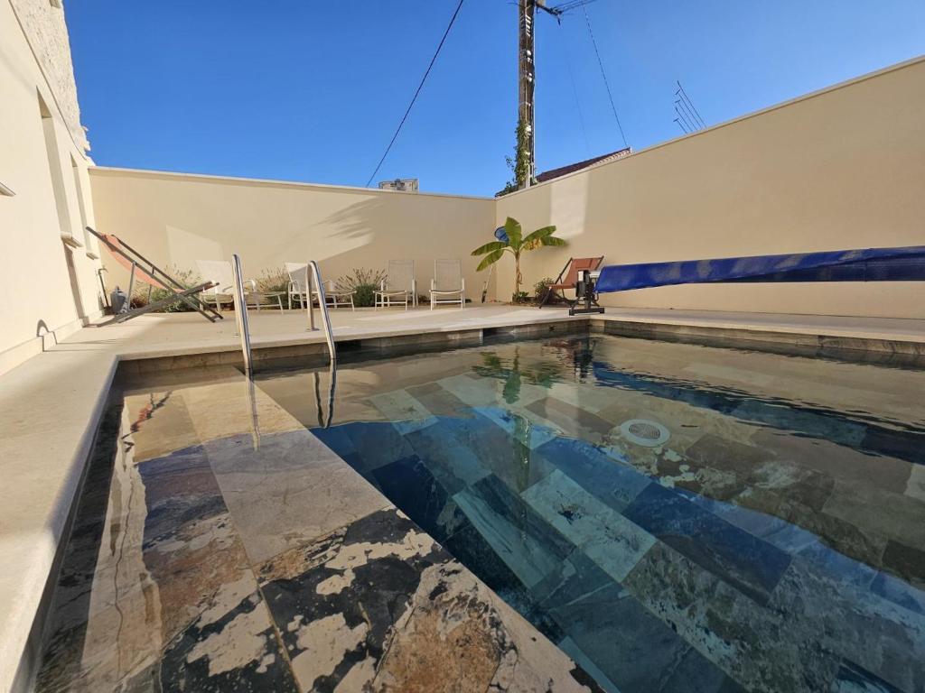 a swimming pool in a house at CASA ioio in Jaunay-Clan